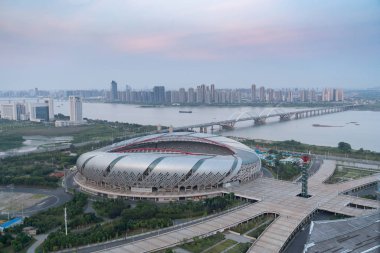 Çin nanchang 'ının panoramik resmi