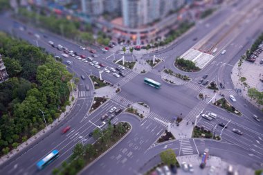 trafik Kavşağı'nda şehir