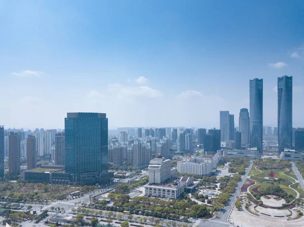 Blick auf Nanchang, die Hauptstadt von Jianxi — Stockfoto