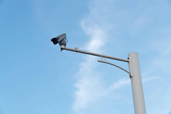 Surveillance camera outdoors in China — Stock Photo, Image