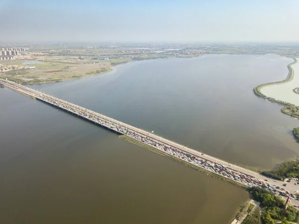 Puente del río Gan — Foto de Stock