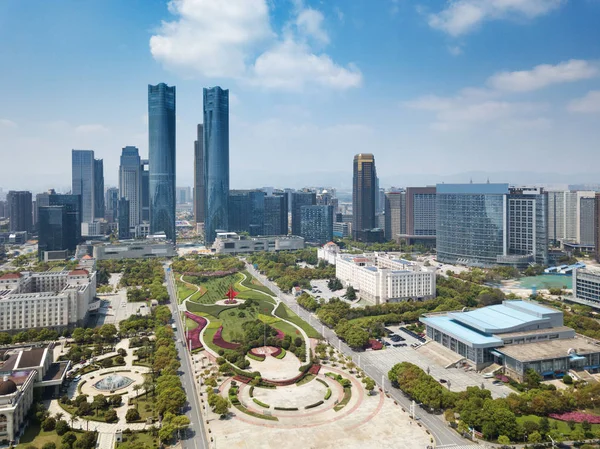 Blick auf Nanchang, die Hauptstadt von Jianxi — Stockfoto