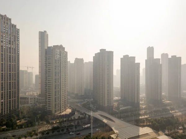 Contaminación atmosférica y del humo de Beijing —  Fotos de Stock
