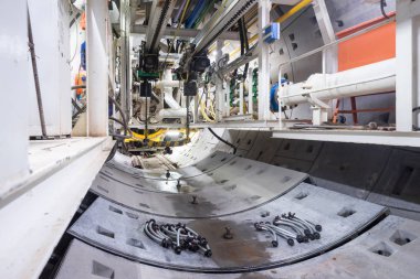 Metro'ya yapım aşamasında 