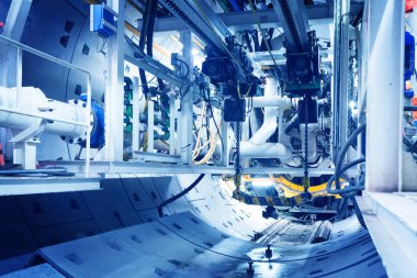 Metro'ya yapım aşamasında 