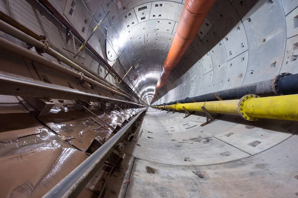 Subway tunnel i korea — Stockfoto