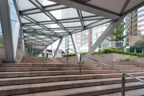 Moderno centro de negocios en Hong Kong — Foto de Stock