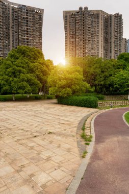 Çin 'de günbatımı