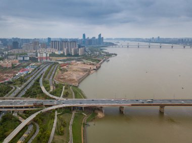 Çin nanchang 'ının panoramik resmi