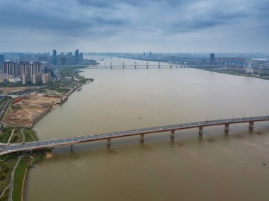 Çin nanchang 'ının panoramik resmi