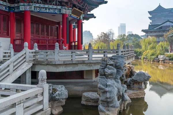 Сад Південної Дельти Чангцзян Китаї — стокове фото