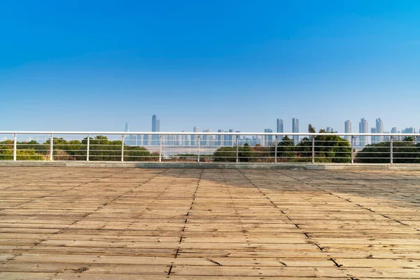 Skyline Ciudad Distrito Negocios Centro Durante Día — Foto de Stock