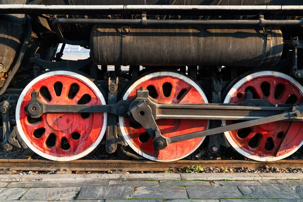 Pociąg Wagon Podwozie Pociąg Pasażerski Pociąg Towarowy — Zdjęcie stockowe