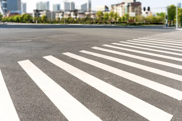 Zebra Crossing Outdoor Road — Stock Photo, Image