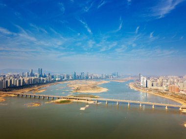 Çin nanchang 'ının panoramik resmi