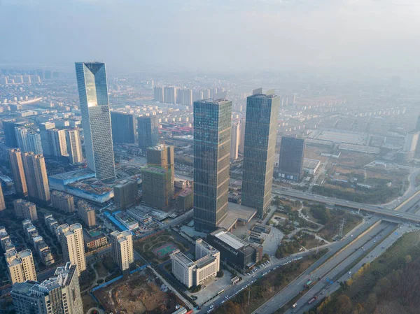 Vista Panoramica Nanchang Capitale Dello Jianxi — Foto Stock