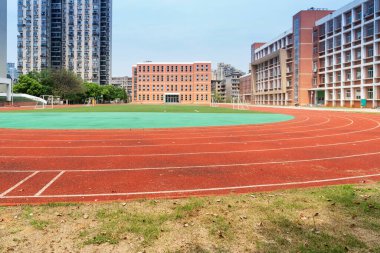 Kırmızı koşu parkuru Stadyumu