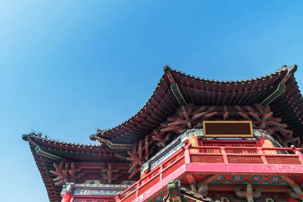 Close Ancient Building Eave — Stock Photo, Image