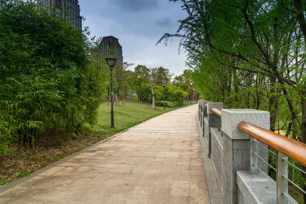 Passarela Cidade Moderna — Fotografia de Stock