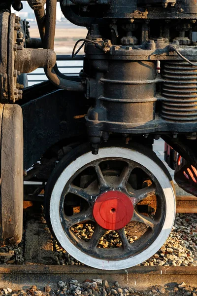 Train Car Undercarriage Passenger Train Freight Train — ストック写真