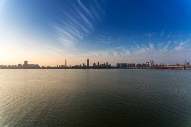 Çin nanchang 'ının panoramik resmi