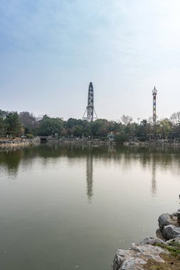 Plajda rimini panoramik tekerlek