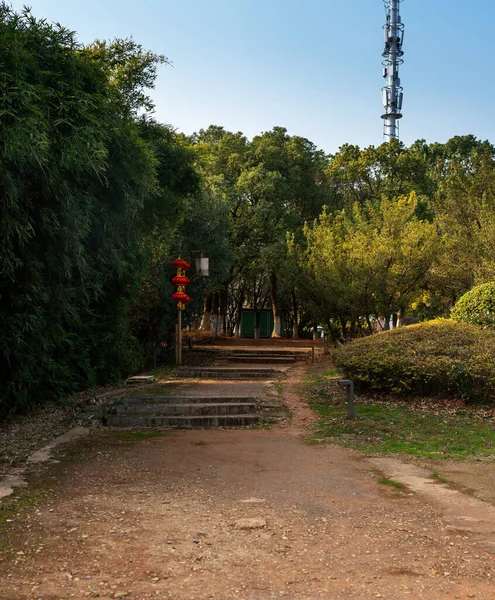 中国のシティパークの道 — ストック写真