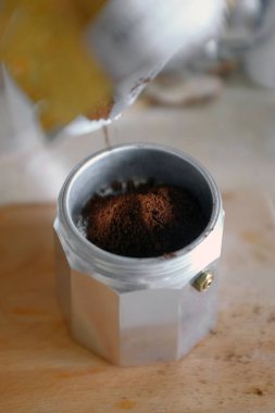Kahve Şofben kahve makinesi dökme