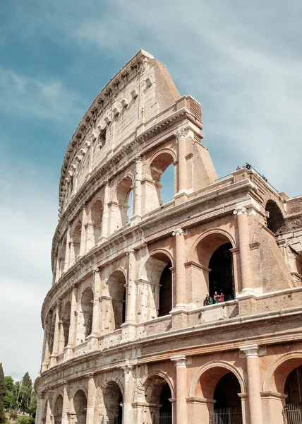 A következő reptér környékén: Olaszország utazás. A Colosseum, Róma — Stock Fotó