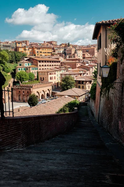 Viagem à Itália. Tipos de Siena — Fotografia de Stock