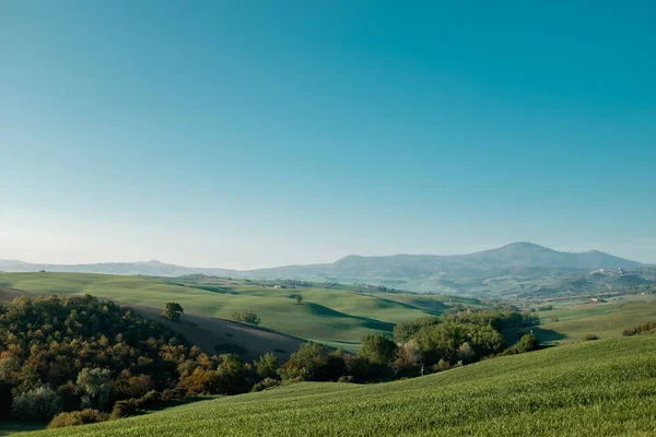 Vista panorámica de la Toscana. Viajar por Italia — Foto de Stock