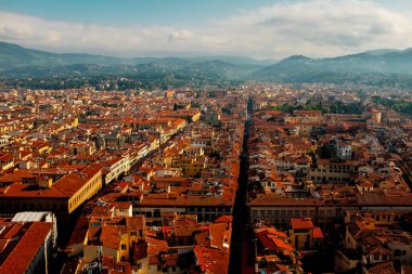 İtalya yolculuk. Mimari ve Floransa manzaraları