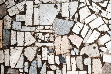 pürüzsüz gri taş yol arkaplanı 