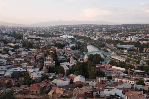 Paisaje Urbano Tiflis Georgia — Foto de Stock