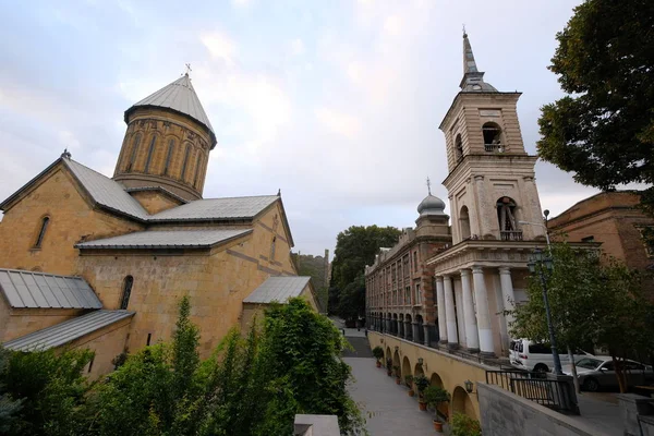 Vista Cidade Tbilisi Geórgia — Fotografia de Stock