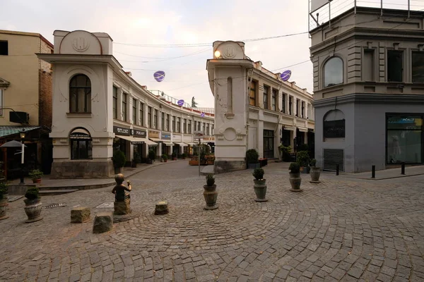 Blick Auf Tiflis Stadt Georgien — Stockfoto