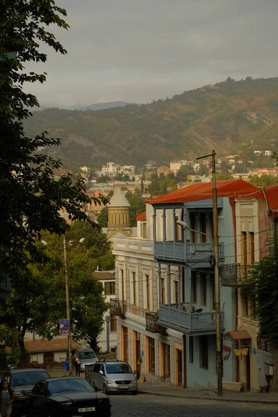 Stadsgezicht Overdag Van Tbilisi Georgië — Stockfoto