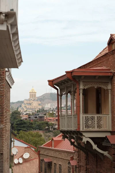 Paisaje Urbano Día Tiflis Georgia — Foto de Stock