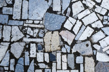 Dikensiz gri taş yol arkaplanı 