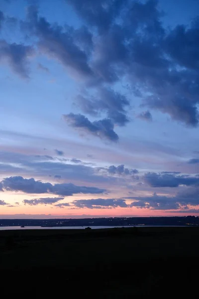 Schilderachtig Uitzicht Prachtige Zonsondergang — Stockfoto