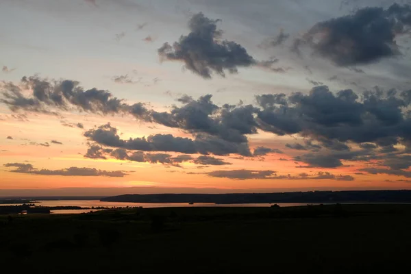 Schilderachtig Uitzicht Prachtige Zonsondergang — Stockfoto