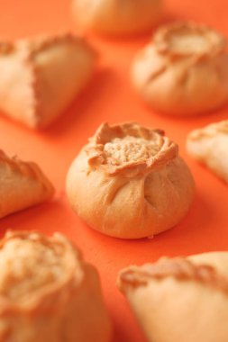 Lezzetli hamur işleri yakın plan görüntüsü