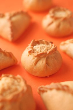 Lezzetli hamur işleri yakın plan görüntüsü