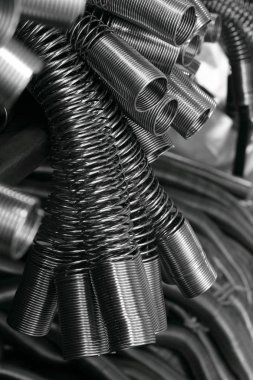 Bahar için metal hidrolik.