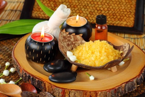 Spa Och Massage Thai Inställd Behandling — Stockfoto