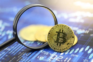 Bitcoin grafik grafiği, bitcoin borsası büyüteç Bir