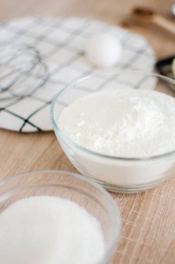 Mutfakta pişirme için malzemeler