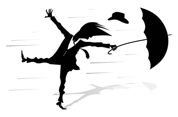 690 cartoon windy day vectors royaltyfree vector cartoon windy day