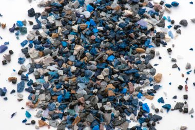 plastik regrind öğütülmüş plastik parçalar