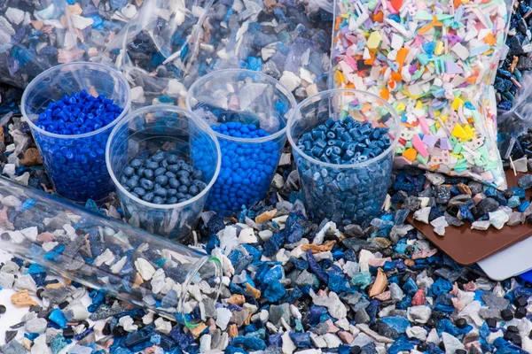 Пластиковий жаль з зразками — стокове фото